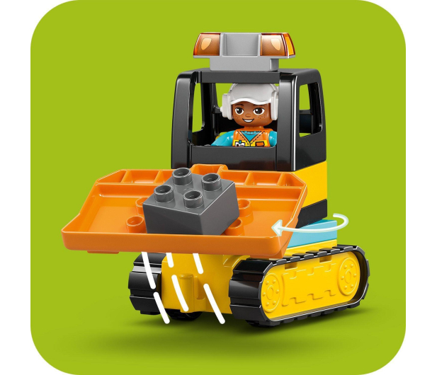 LEGO DUPLO 10476 Plac budowy z pojazdami 3 w 1 - 1473399 - zdjęcie 4